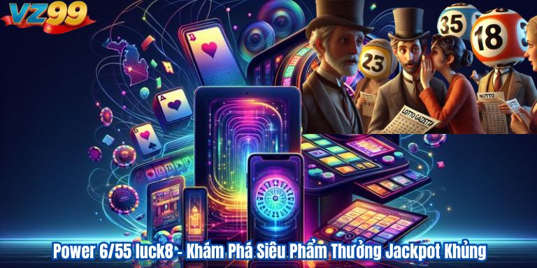 Power 6/55 luck8 – Khám Phá Siêu Phẩm Thưởng Jackpot Khủng